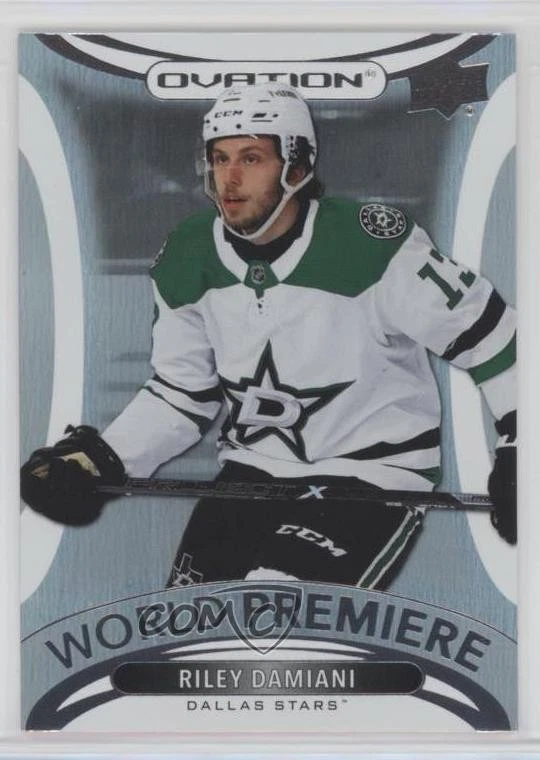 2021-22 Upper Deck Ovation World Premiere Riley Damiani #WP-21 Rookie RC - Image 1 of 2