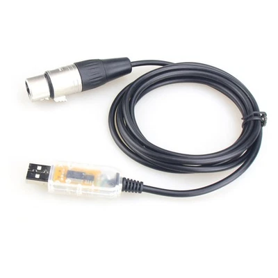 USB To  Interface Adapter LED DMX512 Computer PC Stage Lighting Controller2576 - Bild 1 von 4