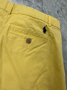 Polo Ralph Lauren boys stretch shorts. Yellow. Size 14. - Picture 1 of 6