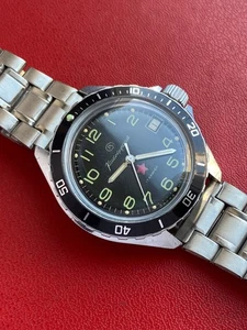 Vintage Vostok Military Komandirskie Soviet Men's Mechanical Wristwatch - Picture 1 of 13