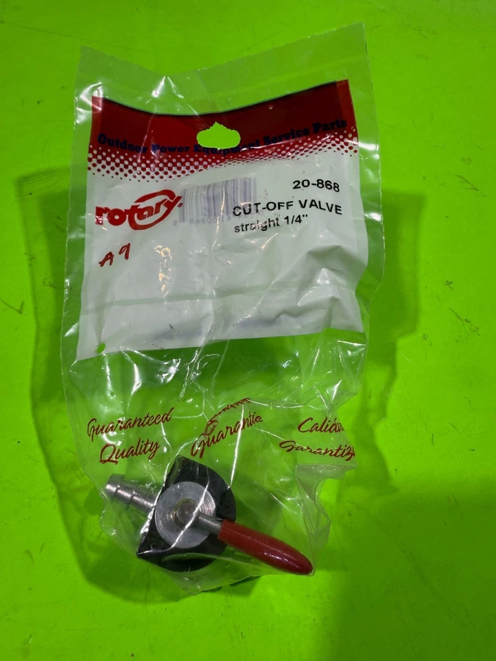 Rotary 20-868 Straight Cut-Off Shut-Off Valve NOS