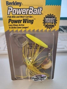 DE COLECCIÓN BERKLEY POWER BAIT POWER WING SPINNERBAIT - Imagen 1 de 6