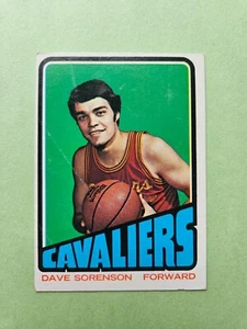 Dave Sorenson #12 Basketball card Topps 1972 Cleveland Cavaliers Cavs - Picture 1 of 2