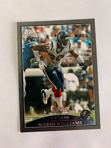 Mario Williams 34/54 2009 Topps Black #201 - Houston Texans - Imagen 1 de 2