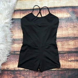 One Piece Workout Jumpsuit Black - Picture 1 of 9