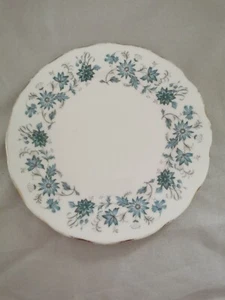 Colclough Braganza 8454 Bone China Pretty Side Plate with Blue Flowers 16cm - Picture 1 of 12