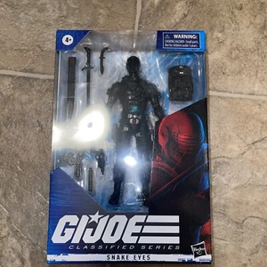 G.I. Joe Classified Series: SNAKE EYES 6-Inch Action Figure #02 Brand New - Picture 1 of 7