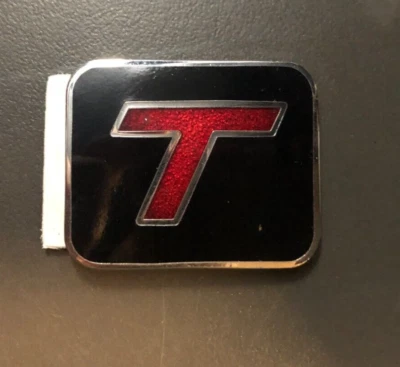 NOS 1982 - 1987 别克 Regal Turbo T 前挡泥板徽章 GM 22533743 ** — 第 1/4 张图片