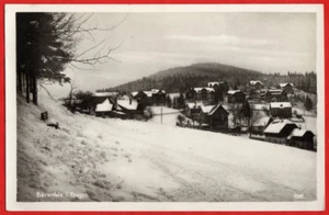 Bärenfels (um 1930) - Ortsansicht im Winter - Altenberg Osterzgebirge - AK 284 - Bild 1 von 1