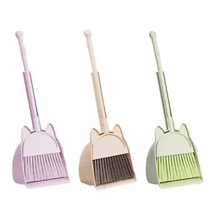 Children Cleaning Broom Dustpan Set Cleaning Toys Gift Little Housekeeping - Picture 1 of 10