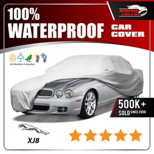 Jaguar Xj8 6 Layer Car Cover Fitted Outdoor Water Proof Rain Snow Sun Dust Uv - Picture 1 of 11