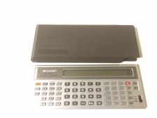 Sharp EL-5100s Scientific Calculator Original Metal Case: Working Vtg