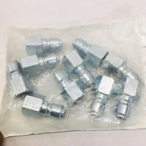 "MENGE 10 FOSTER 38FP STAHLSTECKER SCHNELLKUPPLUNG GERADE 3/8" - Bild 1 von 4