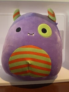 SELTEN Squishmallow Marvin das Monster Kissen Plüsch 8 Zoll Stofftier Halloween EUC - Bild 1 von 4