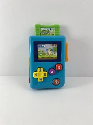 Fisher-Price Laugh & Learn Lil’ Gamer Blue Pretend Video Game Learning Toy - Image 1 of 2