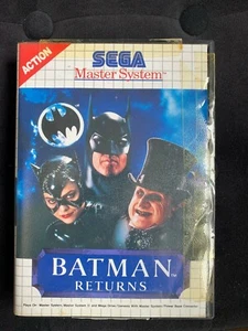 Batman Returns - Sega Master System Game COMPLETE - Picture 1 of 3