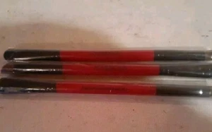 (3er Pack) Smashbox Double Exposure Eyeshadow Angled / Oval Make-up Pinsel - Bild 1 von 5