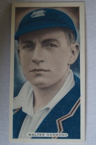 Cricket, Golf, Tennis Celebrities Vintage Ardath Card Cricket Walter Hammond