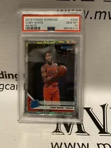 PSA Gem Mint 10 2019 Panini Donruss Coby White Infinite Rookie Card - Picture 1 of 1