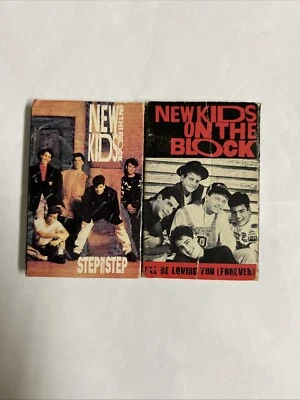 New Kids on the Block - Step By Step  + Be Loving You Forever Cassette Lot of 2 - Image 1 of 4