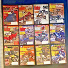 Lot de 12 blasters année complète 1997 Rider Magazine moto Honda CBR1100XX