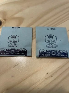GS W Series Acrylic Watch Crystal Replacement CHOOSE SIZE Vintage NOS - Picture 1 of 3