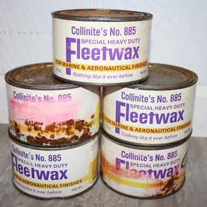 Collinite Marine 885 Fleetwax Heavy Duty Wax Marine/Aeronautical, 4.5 cans!!! - Bild 1 von 13
