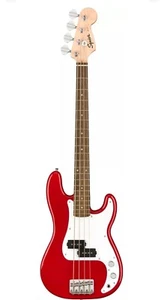 Squier Mini Precision Bass Dakota Red - Picture 1 of 3