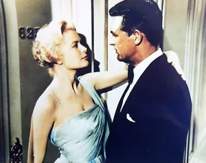 FOTO CARY GRANT & GRACE KELLY / HITCHCOCK'S per catturare un ladro - 20x25 cm - Foto 1 di 1