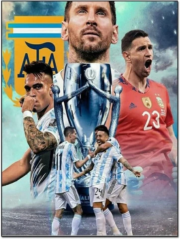 Argentina World Cup 2022 Poster #1 Cover