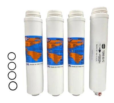 OmnipureQ5605,(2)Q5633,Membrane Replacement Sediment Carbon Filter 50gpdMembrane - Image 1 of 2