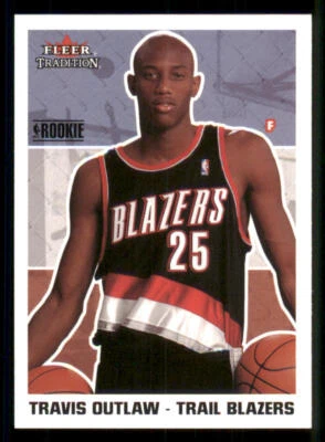 2003-04 Fleer Tradition #283 Travis Outlaw RC - Image 1 of 2