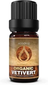 Vetiver Essential Oils Certified Organic Therapeutic Aromatherapy Diffuser Oil - Picture 1 of 6