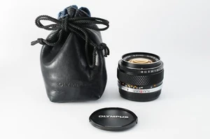 [Near Mint] OLYMPUS G.ZUIKO AUTO-S 50mm f1.4 Standard MF Lens w/Case Japan #4 - Picture 1 of 17