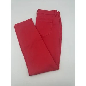 Tommy Bahama Pants Boracay High Rise Ankle Pants Sz 2 Zip Up Pockets Orange NWT - Picture 1 of 9