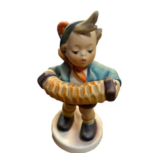 Goebel M.I. Hummel~#185~Accordian Boy - Picture 1 of 5