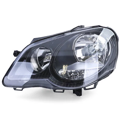 Für VW Polo 9N3 2005-2009 auch GTI Cup Scheinwerfer SCHWARZ LINKS - Bild 1 von 4