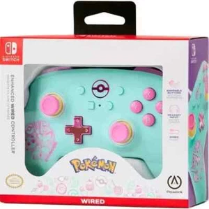 PowerA Enhanced Wired Controller for Nintendo Switch Pokémon: Sweet Friends New - Picture 1 of 15