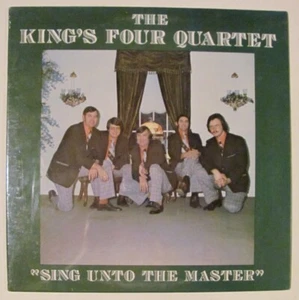 (Sealed LP) The Kings Four Quartet - "Sing Unto The Master" - (IN) Gospel (1976) - Picture 1 of 2
