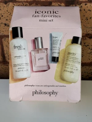 Philosophy Iconic Fan-Favorites Mini Set ~Amazing Grace/Hope~  Gift Set -4 Items — 第 1/4 张图片