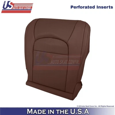 Para Toyota Land Cruiser 2008-2021 cuero sintético perfecto Cubierta inferior del conductor marrón Foto 1 de 4