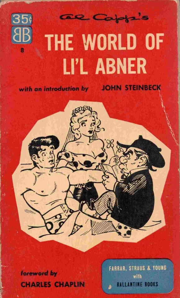 The World of Li'L Abner by Al Capp Vintage Pulp Humor Paperback 1953 1st Fair Foto 1 de 1