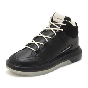 M4614 SNEAKER UOMO EMPORIO ARMANI MAN SHOES BLACK - Imagen 1 de 4