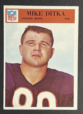 Fútbol americano Philadelphia 1966 Mike Ditka #32 EX Chicago Bears Salón de la fama Foto 1 de 4