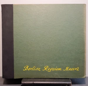 Grande Messe des Morts Requiem 78 RPM Jean Fournet 12" Columbia LFX 665-669 - Picture 1 of 24