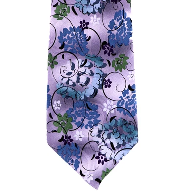 Gravata Jerry Garcia vintage Airspace edição limitada bolso floral XL 62,75 x 4 - Imagem 1 de 4