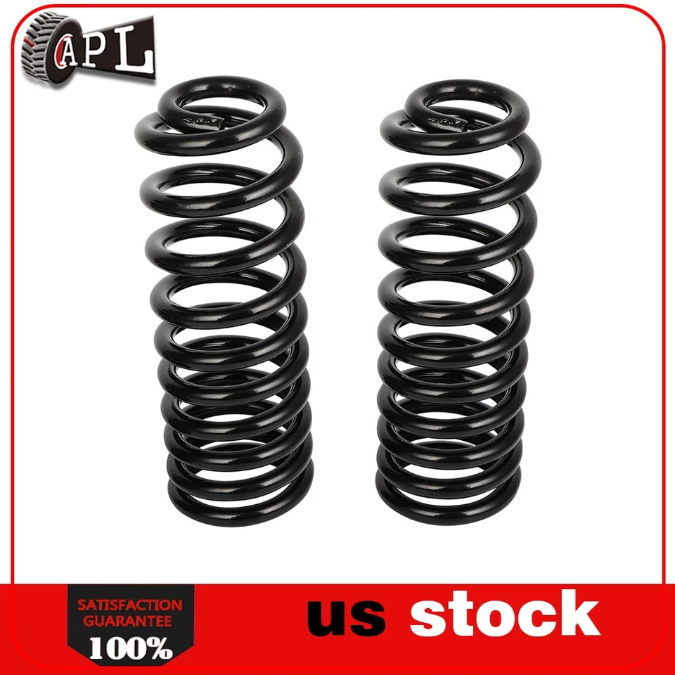 One Set Front Coil Springs LH & RH for Ford F-150 75-79 F-250 F-100 2dr Foto 1 de 1
