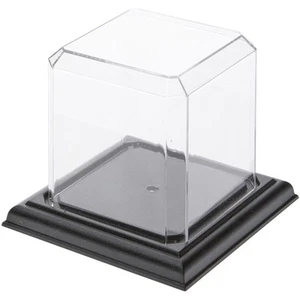 Pioneer Kunststoff Klar Kunststoff Baseball Hülle mit Basis (UV-beständig) 3" x 3" x 3" - Bild 1 von 4