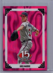 Greg Maddux 2025 Leaf National NSCC 1/1 Pre Production Proof - Picture 1 of 1