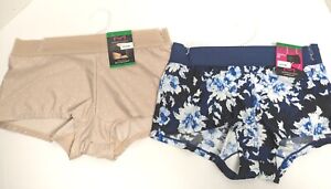 2 Maidenform Boyshort One Fabulous Fit Panties Underwear 40760 Size L/7 Large